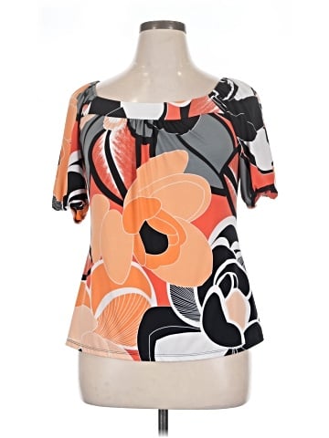 AB Studio Short Sleeve Blouse (view 1)