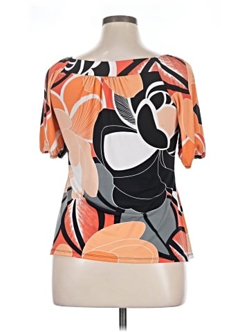 AB Studio Short Sleeve Blouse (view 2)