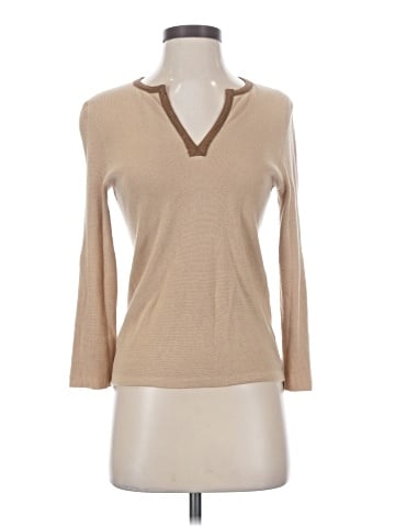 Lauren by Ralph Lauren 3/4 Sleeve Top (view 1)