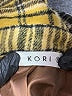 Kori America 100% Polyester Plaid Yellow Jacket Size S - photo 6