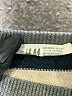 H&M Stripes Gray Pullover Sweater Size 2 - 4 - photo 3
