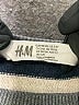 H&M Stripes Gray Pullover Sweater Size 2 - 4 - photo 5