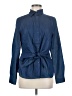 Venus Blue Long Sleeve Blouse Size 6 - photo 1
