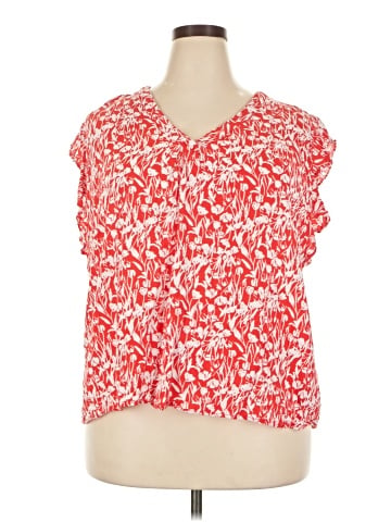 Jones & Co Short Sleeve Blouse (view 1)