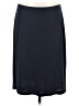 Lida Baday Solid Black Casual Skirt Size L - photo 1