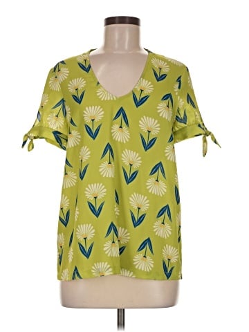 ModCloth Short Sleeve Blouse (view 1)