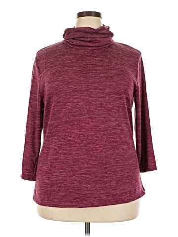 NY Collection Turtleneck Sweater (view 1)