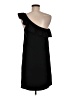 Sézane Solid Black Cocktail Dress Size EU (FR) 40 / US 8 - photo 2