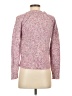 Belle Du Jour 100% Acrylic Tweed Pink Pullover Sweater Size XS - photo 2