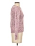Belle Du Jour 100% Acrylic Tweed Pink Pullover Sweater Size XS - photo 4