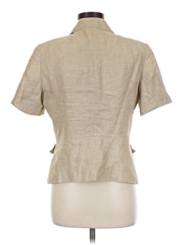 Lafayette 148 New York Short Sleeve Top (view 2)