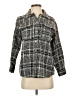 Lea & Viola 100% Polyester Plaid Gray Coat Size S - photo 1