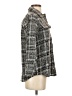 Lea & Viola 100% Polyester Plaid Gray Coat Size S - photo 4