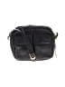 Assorted Brands 100% Leather Black Leather Crossbody Bag One size - photo 1