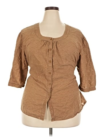 Route 66 3/4 Sleeve Blouse (view 1)