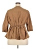 Route 66 Brown 3/4 Sleeve Blouse Size 3X - photo 2