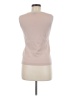Escada 100% Polyester Gray Sleeveless Top Size M - photo 2