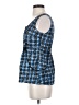 Odille Blue Sleeveless Blouse Size 0 - photo 5