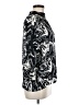 Just 100% Viscose Print Black 3/4 Sleeve Blouse Size M - photo 4
