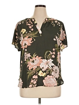 Ann Taylor Loft Short Sleeve Blouse