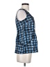 Odille Blue Sleeveless Blouse Size 0 - photo 4