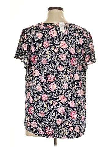 Ann Taylor LOFT Short Sleeve Blouse (view 2)