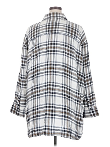 Treasure & Bond 3/4 Sleeve Button-Down Shirt (view 2)