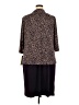 Connected Apparel Brown Casual Dress Size 20 - photo 2