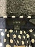 J.Crew 100% Polyester Polka Dots Black Casual Skirt Size 0 - photo 4