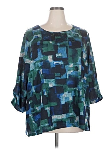 Allison Daley 3/4 Sleeve Blouse (view 1)