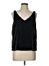Ann Taylor LOFT Black Sleeveless Blouse Size Lg Petite - photo 1