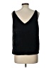 Ann Taylor LOFT Black Sleeveless Blouse Size Lg Petite - photo 2