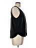 Ann Taylor LOFT Black Sleeveless Blouse Size Lg Petite - photo 4