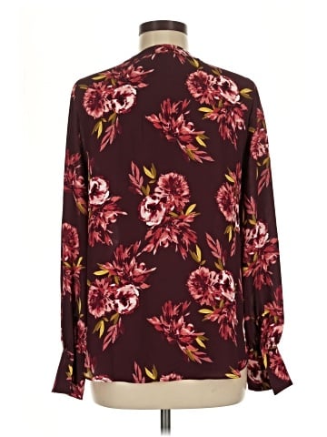 White House Black Market Long Sleeve Blouse (view 2)