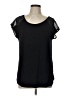 Tahari Black Short Sleeve Top Size L - photo 1