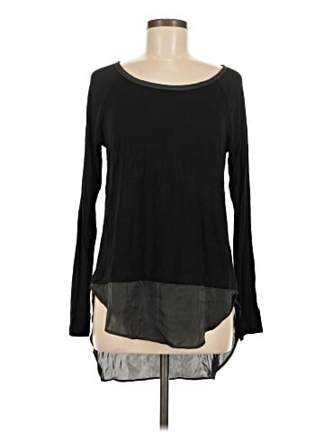 Bordeaux Long Sleeve T-Shirt (view 1)