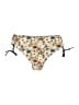 Unbranded Floral Ivory Swimsuit Bottoms Size XL - photo 2