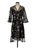 Kensie 100% Polyester Floral Black Cocktail Dress Size 2 - photo 1