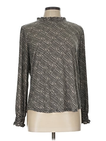 Adrianna Papell Long Sleeve Blouse (view 1)