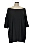Shein Black 3/4 Sleeve T-Shirt Size 12 - photo 1