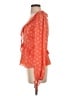 MICHAEL Michael Kors 100% Polyester Orange 3/4 Sleeve Blouse Size S - photo 5