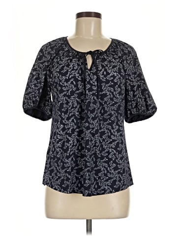 Elegantees Short Sleeve Blouse (view 1)