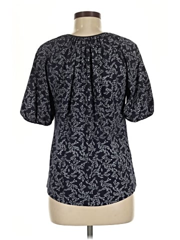 Elegantees Short Sleeve Blouse (view 2)