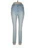 American Eagle Outfitters Solid Blue Jeans Size 10 - photo 1