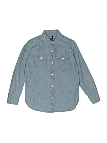 Gap Long Sleeve Button-Down Shirt (view 1)