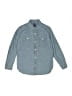Gap 100% Cotton Solid Blue Long Sleeve Button-Down Shirt Size L (kids) - photo 1