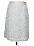 J. McLaughlin Tweed Silver Formal Skirt Size 4 - photo 1