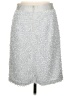 J. McLaughlin Tweed Silver Formal Skirt Size 4 - photo 2