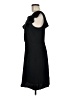 Ann Taylor LOFT 100% Polyester Solid Black Cocktail Dress Size 8 - photo 5
