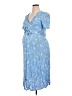 Seraphine Blue Casual Dress Size 14 - photo 1